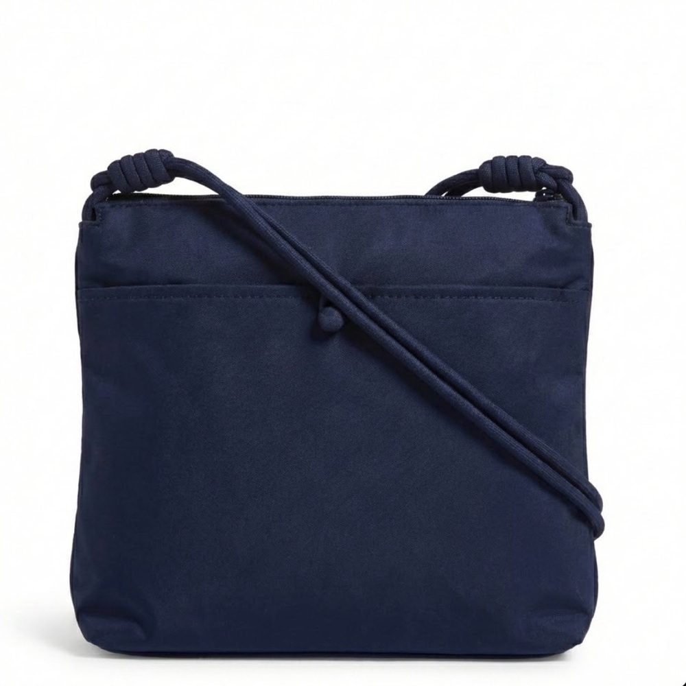 Vera Bradley Original Hipster Crossbody Bag Peacoat Navy Blue Microfiber